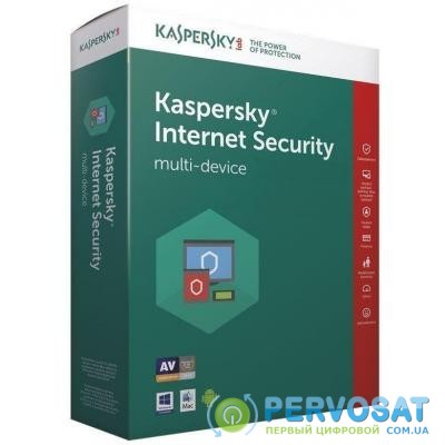 Антивирус Kaspersky Internet Security Multi-Device 10 ПК 1 year Base License (KL1941XCKFS)