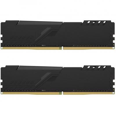 Модуль памяти для компьютера DDR4 16GB (2x8GB) 3600 MHz HyperX Fury Black Kingston (HX436C17FB3K2/16)