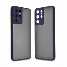 Чохол до моб. телефона MakeFuture Samsung S21 Ultra Frame (Matte PC+TPU) Blue (MCMF-SS21UBL) Чохол до моб. телефона MakeFuture Samsung S21 Ultra Frame (Matte PC+TPU) Blue (MCMF-SS21UBL)
