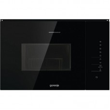 Мікрохвильова піч Gorenje вбудовувана, 25л, електр. управл., 900Вт, гриль, дисплей, інвертор, чорний Мікрохвильова піч Gorenje вбудовувана, 25л, електр. управл., 900Вт, гриль, дисплей, інвертор, чорний