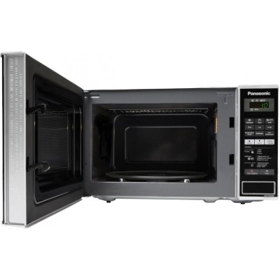 Мікрохвильова піч Panasonic , 20л, 800Вт, гриль, дисплей, нерж