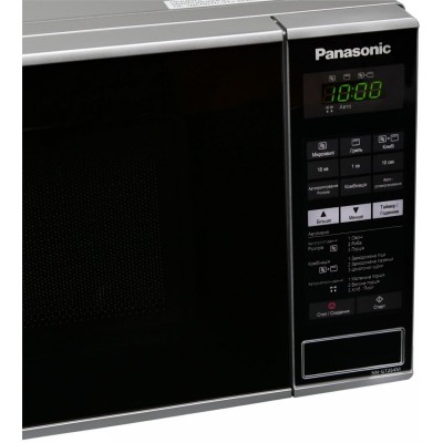 Мікрохвильова піч Panasonic , 20л, 800Вт, гриль, дисплей, нерж