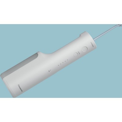 Іригатор Panasonic портативний, чаша 200 мл, Li-ion аккум. в компл., 2 насадки, білий