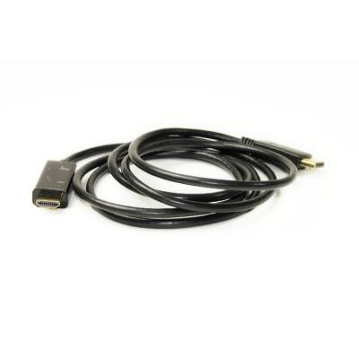 Кабель мультимедийный Display Port to HDMI 1.8m PowerPlant (KD00AS1278)