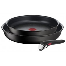 Набір посуду Tefal Ingenio Easy Cook & Clean 3 предмети, 22 см, 26 см, змінна ручка Набір посуду Tefal Ingenio Easy Cook & Clean 3 предмети, 22 см, 26 см, змінна ручка
