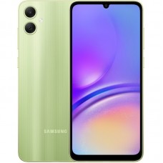 Смартфон Samsung Galaxy A05 (A055) 6.7" 4/64ГБ, 2SIM, 5000мА•год, зелений світлий Смартфон Samsung Galaxy A05 (A055) 6.7" 4/64ГБ, 2SIM, 5000мА•год, зелений світлий
