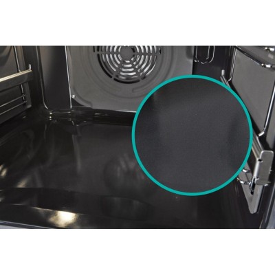 Плита Gorenje комбінована, 62л, 50x60см, дисплей, IconLed, емальовані, білий