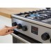 Плита Gorenje комбінована, 62л, 50x60см, дисплей, IconLed, емальовані, білий