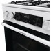 Плита Gorenje комбінована, 62л, 50x60см, дисплей, IconLed, емальовані, білий