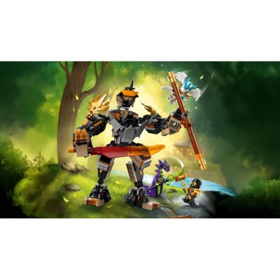 Конструктор LEGO Ninjago Робот Коула для місії і Дракон Зейн