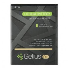 Аккумуляторная батарея Gelius Pro Lenovo BL-243 (A7000/K3 Note/K50) (2500 mAh) (67165) Аккумуляторная батарея Gelius Pro Lenovo BL-243 (A7000/K3 Note/K50) (2500 mAh) (67165)
