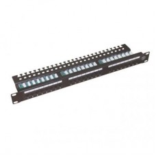 Патч-панель ESERVER 19" 1U 24 порта 5e UTP krone with cable management (WT-2126-CAT.5E) Патч-панель ESERVER 19" 1U 24 порта 5e UTP krone with cable management (WT-2126-CAT.5E)