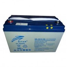Батарея до ДБЖ Ritar GEL RITAR DG12-100, 12V-100Ah (DG12-100) Батарея до ДБЖ Ritar GEL RITAR DG12-100, 12V-100Ah (DG12-100)