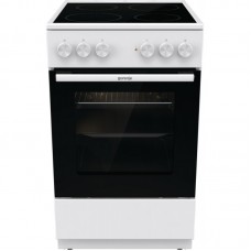 Плита Gorenje електрична склокерамічна, 68л, 50x60см, білий