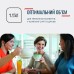 Електрочайник Tefal Delfini 1.5л, пластик, сріблясто-чорний
