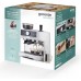 Кавоварка Gorenje ріжкова 2.5л, кавомолка 0,25л, капучинатор, кнопочне керування, білий