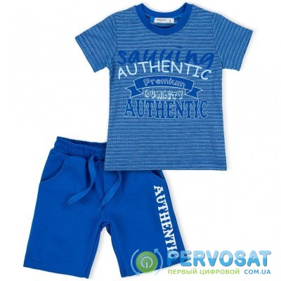 Футболка детская Breeze с шортами "AUTHENTIC" (10583-92B-blue)