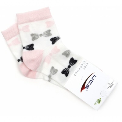 Носки UCS Socks с бантиком (M0C0101-2119-5G-pink)