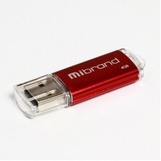 USB флеш накопичувач Mibrand 4GB Cougar Red USB 2.0 (MI2.0/CU4P1R) USB флеш накопичувач Mibrand 4GB Cougar Red USB 2.0 (MI2.0/CU4P1R)