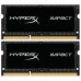 Модуль памяти для ноутбука SoDIMM DDR3L 16GB (2x8GB) 1600 MHz Kingston Fury (ex.HyperX) (HX316LS9IBK2/16)