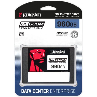 Накопичувач SSD Kingston 2.5&quot; 960GB SATA DC600M