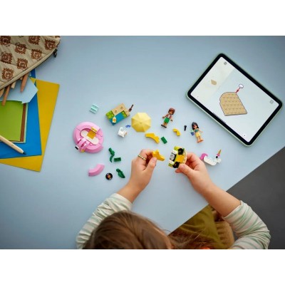Конструктор LEGO Friends Вечірка єдинорога та фламінго біля басейну