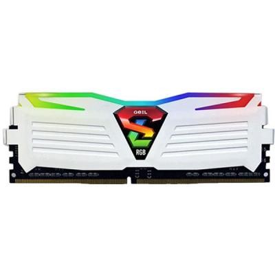 Модуль памяти для компьютера DDR4 16GB (2x8GB) 3200 MHz Super Luce White RGB Sync LED GEIL (GLWS416GB3200C16ADC)