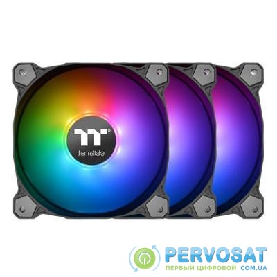 Кулер для корпуса ThermalTake Pure 12 ARGB Sync TT Premium Edition (3-Fan Pack) (CL-F079-PL12SW-A)