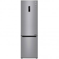 Холодильник с нижн. мороз. камерою LG GA-B509MMQZ, 203х68х60см, 2 дв., Холод.відд. - 277л, Мороз. відд. - 107л, A++, NF, Лінейний, Зовнішній дисплей, Платиново-сірий Холодильник с нижн. мороз. камерою LG GA-B509MMQZ, 203х68х60см, 2 дв., Холод.відд. - 277л, Мороз. відд. - 107л, A++, NF, Лінейний, Зовнішній дисплей, Платиново-сірий