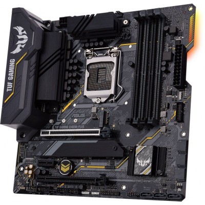Материнcька плата ASUS TUF_GAMING_B460M-PLUS s1200 B460 4xDDR4 M.2 HDMI-DP-DVI TUF mATX