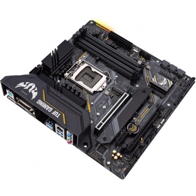 Материнcька плата ASUS TUF_GAMING_B460M-PLUS s1200 B460 4xDDR4 M.2 HDMI-DP-DVI TUF mATX