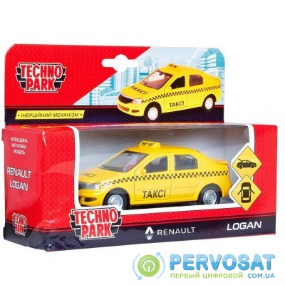 Спецтехника Технопарк Renault Logan Taxi (1:32) (LOGAN-T)