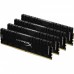 Модуль памяти для компьютера DDR4 64GB (4x16GB) 3600 MHz HyperX Predator Black Kingston (HX436C17PB3K4/64)