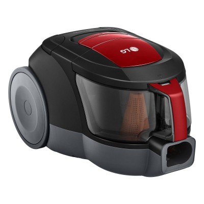 Пилосос LG контейнерний, 650Вт, конт пил -1.1л, турбо-щітка Pet Brush, червоний