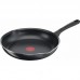 Сковорода з кришкою Tefal Day by Day, 24см, з кришкою, алюміній, бакеліт, скло, чорний
