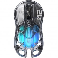 Миша GravaStar Mercury M2, BT/WL/USB-A, RGB, чорно-прозорий Миша GravaStar Mercury M2, BT/WL/USB-A, RGB, чорно-прозорий