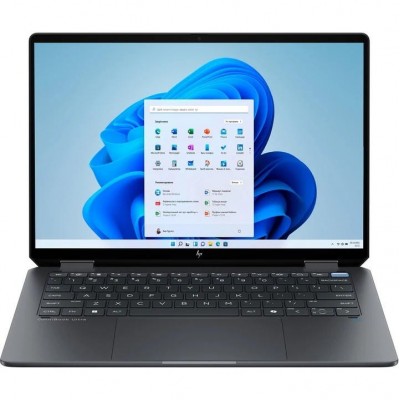 Ноутбук HP OmniBook Ultra Flip x360 14-fh0013ua 14" 2.8K OLED Touch, Intel U7-258V, 32GB, F1TB, UMA, Win11, сірий