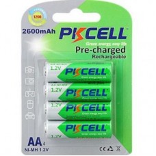 Акумулятор PKCELL AA R6 NiMH 2600mAh * 4 (PC/AA2600-4BA) Акумулятор PKCELL AA R6 NiMH 2600mAh * 4 (PC/AA2600-4BA)