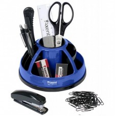 Настільний набір Axent Duoton, 9 items, blue (blister) (2104-02-А) Настільний набір Axent Duoton, 9 items, blue (blister) (2104-02-А)