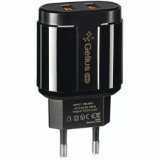 Зарядний пристрій Gelius Pro Avangard GP-HC06 2USB 2.4A + Cable MicroUSB Black (00000075588) Зарядний пристрій Gelius Pro Avangard GP-HC06 2USB 2.4A + Cable MicroUSB Black (00000075588)