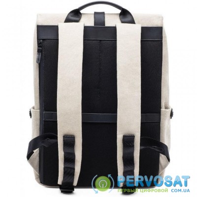 Рюкзак для ноутбука Xiaomi 15.6" RunMi 90 GRINDER Oxford Backpack Beige (6971732584967)
