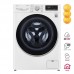 Прально-сушильна машина LG F2V5HG0W, 7кг (4кг), 1200, В, Пара, глибина 45см, Дисплей, Білий