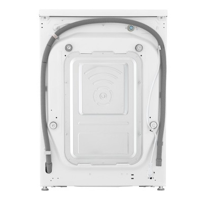 Прально-сушильна машина LG F2V5HG0W, 7кг (4кг), 1200, В, Пара, глибина 45см, Дисплей, Білий