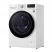 Прально-сушильна машина LG F2V5HG0W, 7кг (4кг), 1200, В, Пара, глибина 45см, Дисплей, Білий