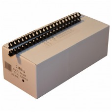 Пружина для палітурки Agent пл. 14мм (100 шт.) чорна (1314721) Пружина для палітурки Agent пл. 14мм (100 шт.) чорна (1314721)