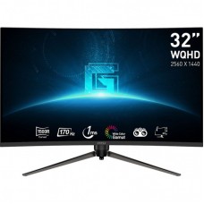 Монітор MSI 31.5" G32CQ5P 2xHDMI, DP, Audio, VA, 2560x1440, 170Hz, 1ms, sRGB 115%, CURVED, AdaptiveSync, HAS Монітор MSI 31.5" G32CQ5P 2xHDMI, DP, Audio, VA, 2560x1440, 170Hz, 1ms, sRGB 115%, CURVED, AdaptiveSync, HAS