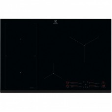 Варильна поверхня Electrolux індукційна, 80см, розширена зона, датчик кипіння, Hob2Hood, чорний Варильна поверхня Electrolux індукційна, 80см, розширена зона, датчик кипіння, Hob2Hood, чорний