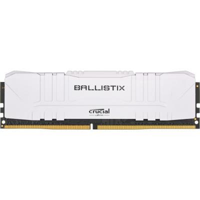 Модуль памяти для компьютера DDR4 8GB 2666 MHz Ballistix White MICRON (BL8G26C16U4W)