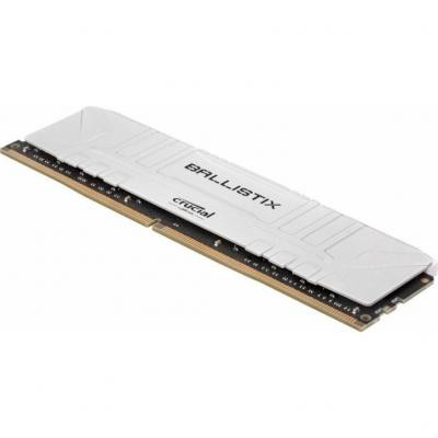 Модуль памяти для компьютера DDR4 8GB 2666 MHz Ballistix White MICRON (BL8G26C16U4W)