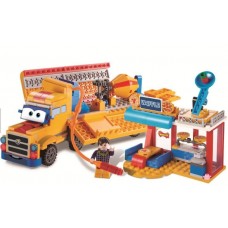 Конструктор Super Wings Small Blocks Buildable Vehicle Set вантажівка і магазин Конструктор Super Wings Small Blocks Buildable Vehicle Set вантажівка і магазин